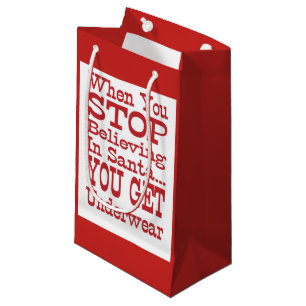 Santa Unterwäsche Kleine Geschenktüte