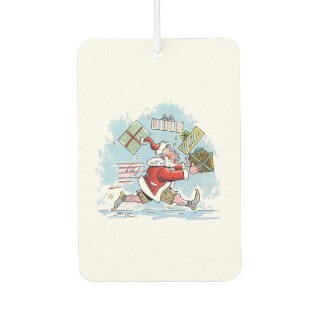 Santa Unvorbereitete Autoluftkühlung Autolufterfrischer (Vorderseite)
