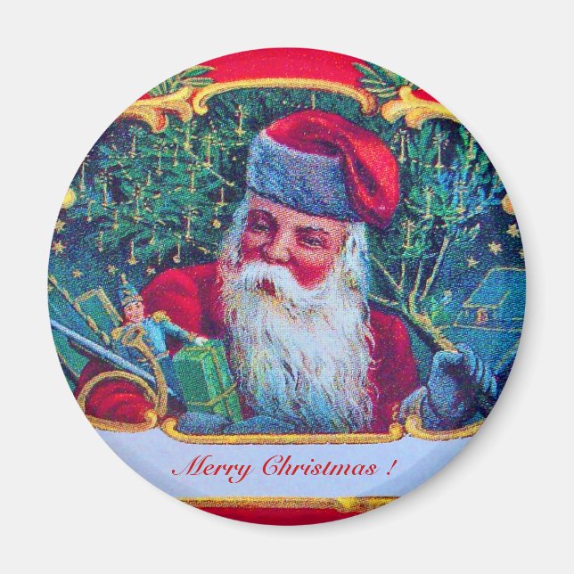 SANTA VINTAG MAGNET (Vorne)