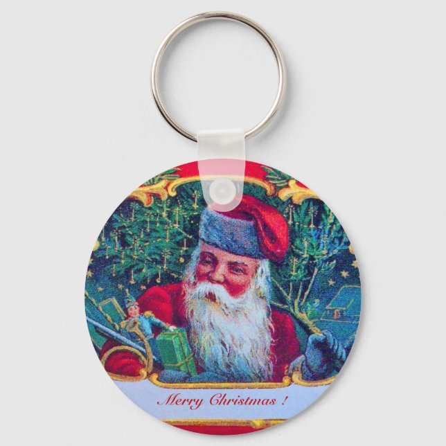 SANTA VINTAG SCHLÜSSELANHÄNGER (Vorderseite)