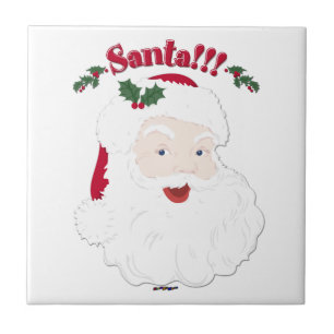 Santa! Vintager WeihnachtsWeihnachtsWeihnachtsWeih Fliese