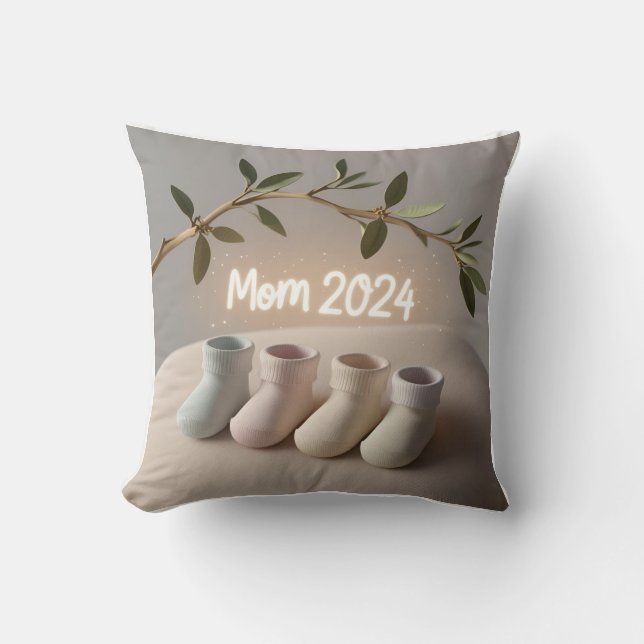 Santa Weihnachten im Juli Pillow: Doppelter Sommer Kissen (Vorderseite)