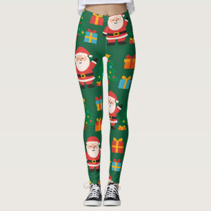 Santa Weihnachten Lustig Leggings