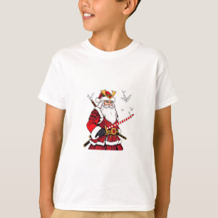 Santa Weihnachten Santa Claus japanische Kunst Sam T-Shirt