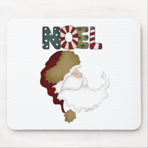 Santa Weihnachten T - Shirt und Geschenke Mousepad