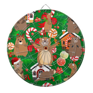 Santa Weihnachtsgopher Dartscheibe