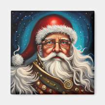 Santa Whimsical Christmas Steampunk