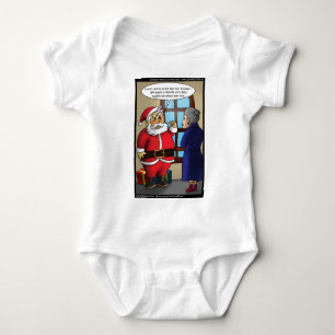 Santa & Wiki Leaks Funny Gifts T-Shirts & Karten