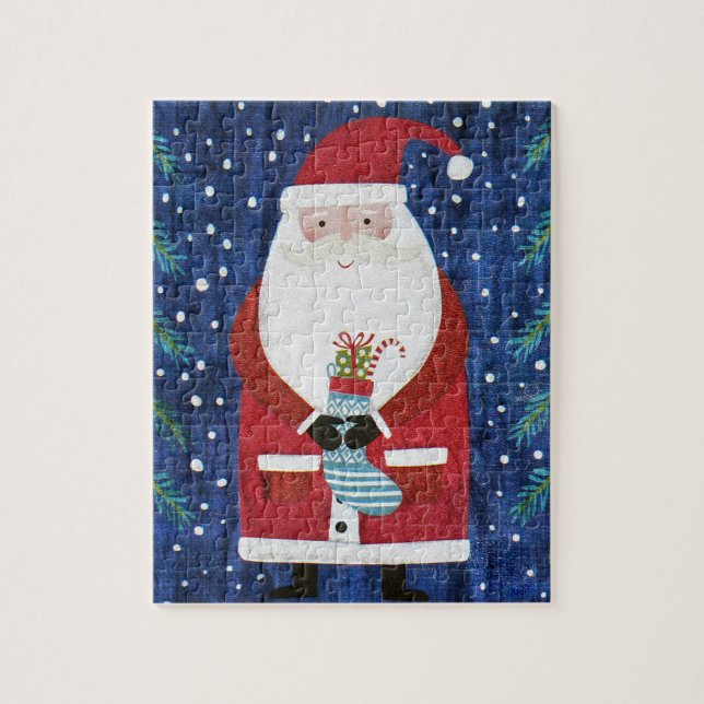 Santa with Stocking (Vertikal)