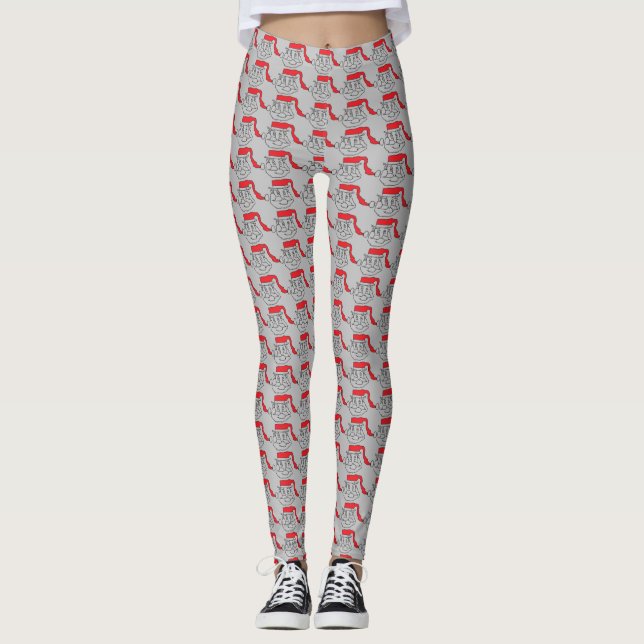 Santa Women's Leggings (Vorderseite)