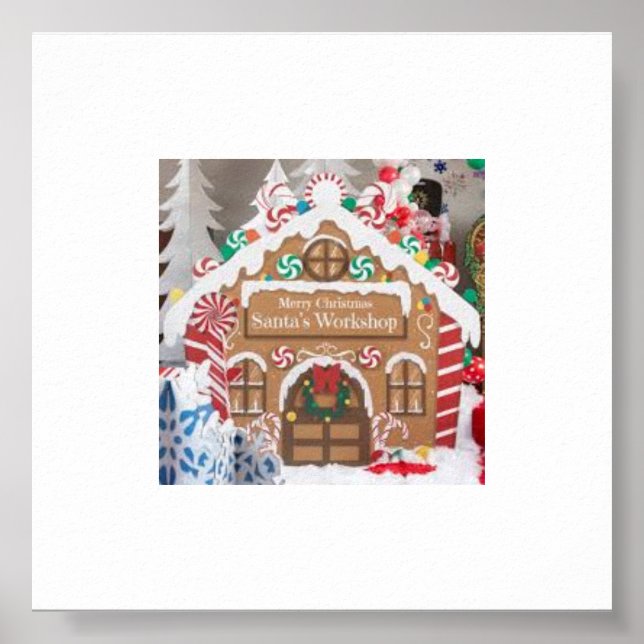 Santa-Workshop Poster (Vorne)
