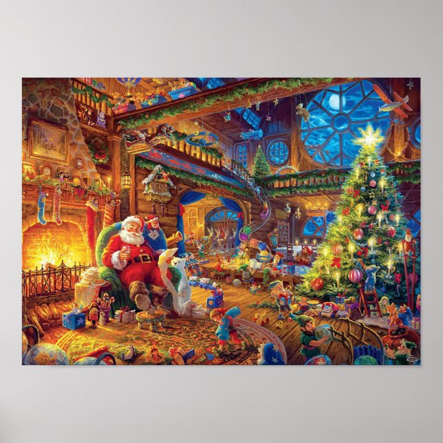 Santa-Workshop Poster (Vorne)