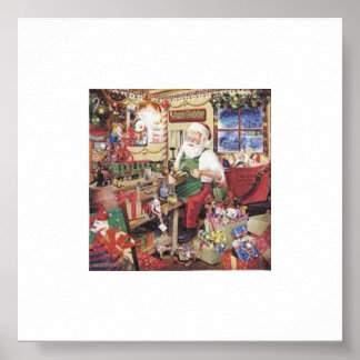 Santa-Workshop Poster