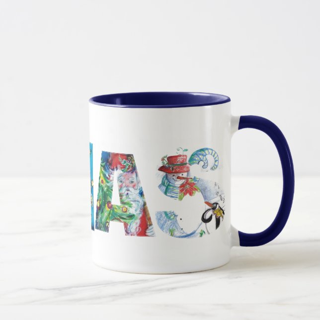 SANTA XMAS PARTY / PENGUIN SERENADE TASSE (Rechts)