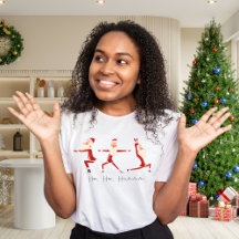 Santa Yoga T-Shirt | Weihnachts-T - Shirt