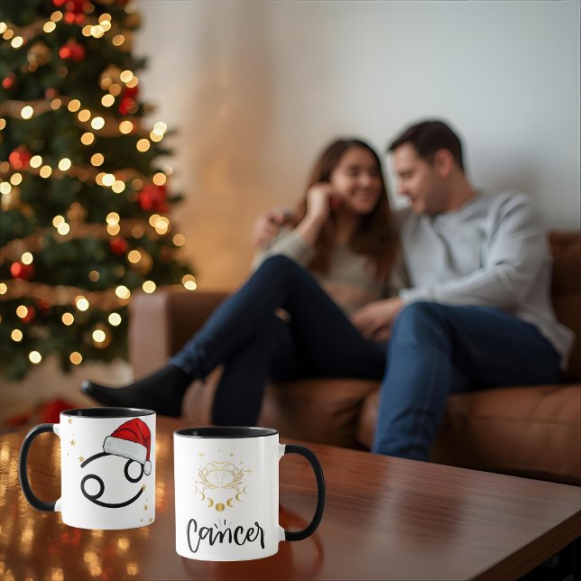 Santa Zodiac Cancer Mug (Créateur téléchargé)