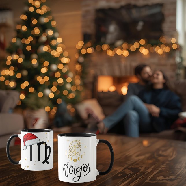 Santa Zodiac Virgo Mug (Créateur téléchargé)