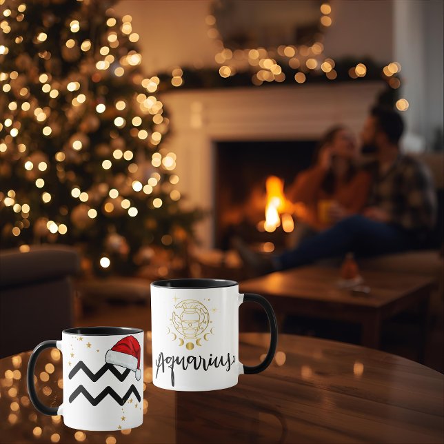 Santa Zodiac Wassermann Tasse (Von Creator hochgeladen)