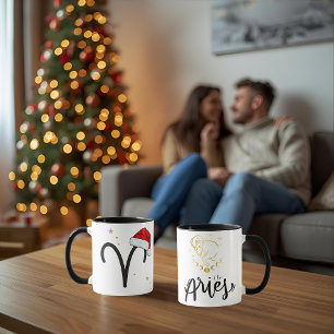Santa Zodiac Widder Becher Tasse