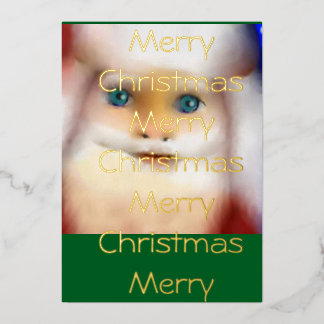 SantaClause series Folieneinladung