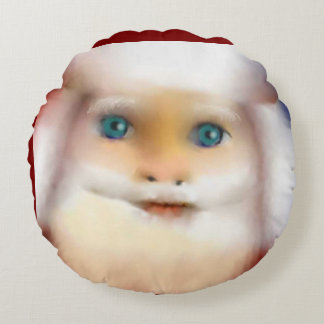 SantaClause series Rundes Kissen