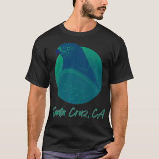 SantaCruz CA Osprey Sea Green Raptor Ocean Bird T-Shirt