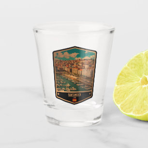 Santander Schnapsglas