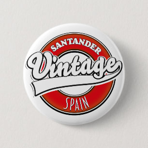 Santander Spanien Vintages Logo Button