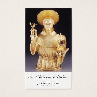 Sant'Antonio santino - Die heilige Karte von Antho