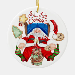 Santa's Cookies - SRF Keramikornament