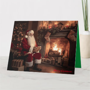 Santa's Cosy Nook Karte