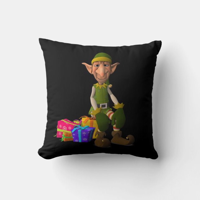 Santa's Elf Pillow Kissen (Vorderseite)