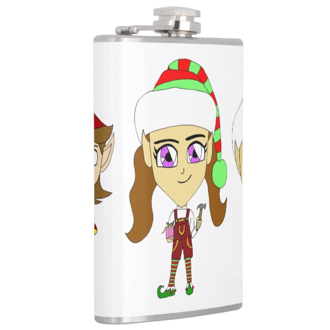 Santas elves flachmann (Rechts)