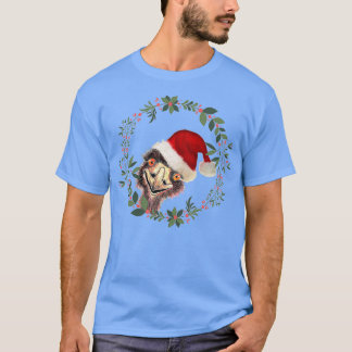 Santas Emu ein australisches Weihnachten T-Shirt