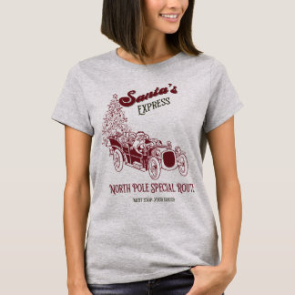 Santa's Express Vintage Weihnachten T-Shirt