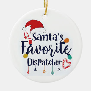 Santas favori répartiteur ornement de Noël