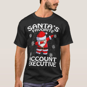 Santas Favorite Account Führungskraft Lehrerin Chr T-Shirt