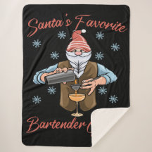 Santas Favorite Barkeeper Gnome