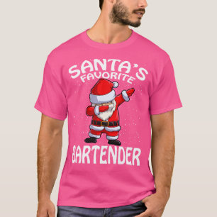 Santas Favorite Barkeeper Weihnachten 1 T-Shirt