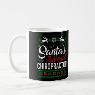 Santas Favorite Chiropraktiker Weihnachtsfamilie Kaffeetasse