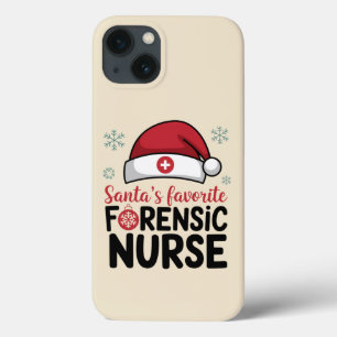 Santas Favorite Forensic Nurse Weihnachten Case-Mate iPhone Hülle