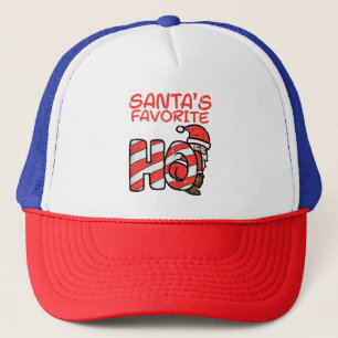Santas Favorite Funny Naughty Adult Weihnachten We Truckerkappe