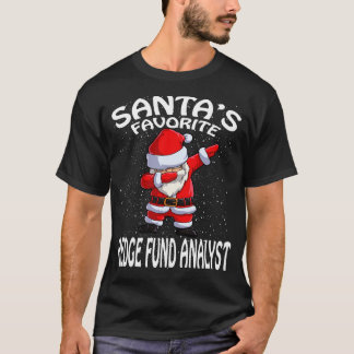 Santas Favorite Hedge Fund Analyst Weihnachten T-Shirt