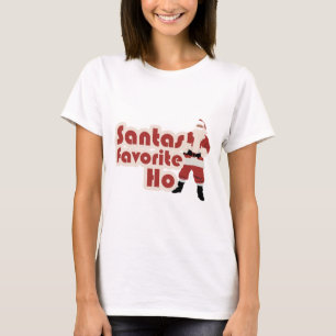 Santas Favorite Ho Funny Christmas T-Shirt