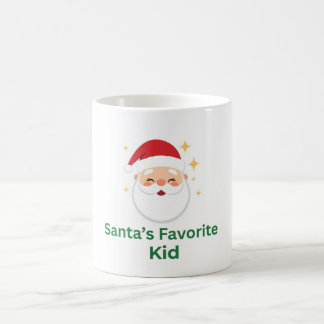 santas favorite kid mug kids christmas mug cute sa