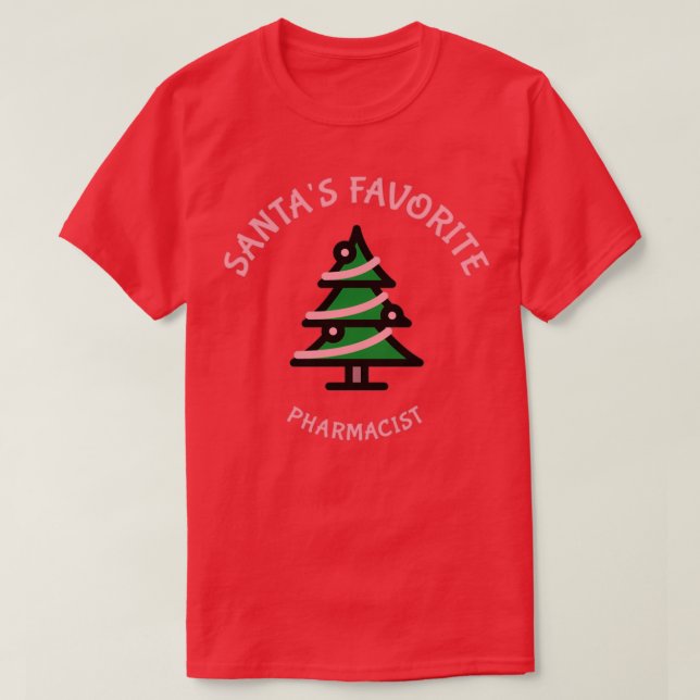 Santas Favorite Pharmaceuticals 7 T-Shirt (Design vorne)