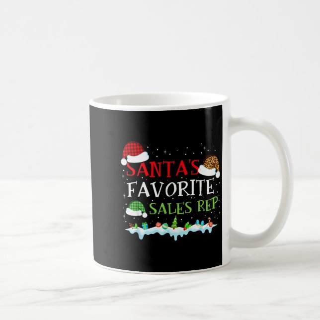 Santa's Favorite S Rep Fun Christmas  Kaffeetasse (Rechts)