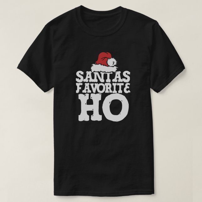 Santas Favorite T-Shirt (Design vorne)