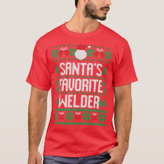 Santas Favorite Welder T-Shirt