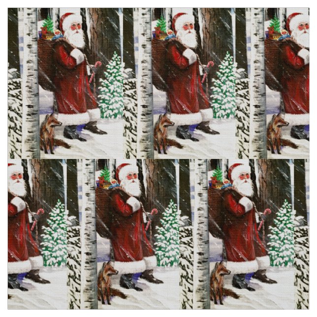Santas Fuchs Stoff (Muster)